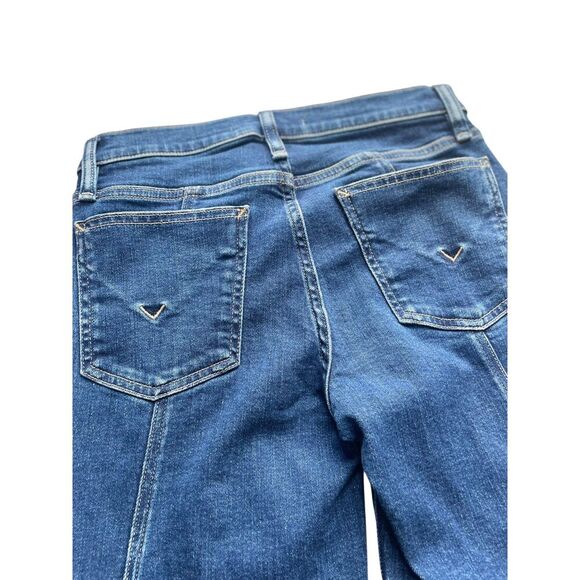 Hudson Estilo Cargo Wide Leg Denim Jeans - Picture 11 of 13